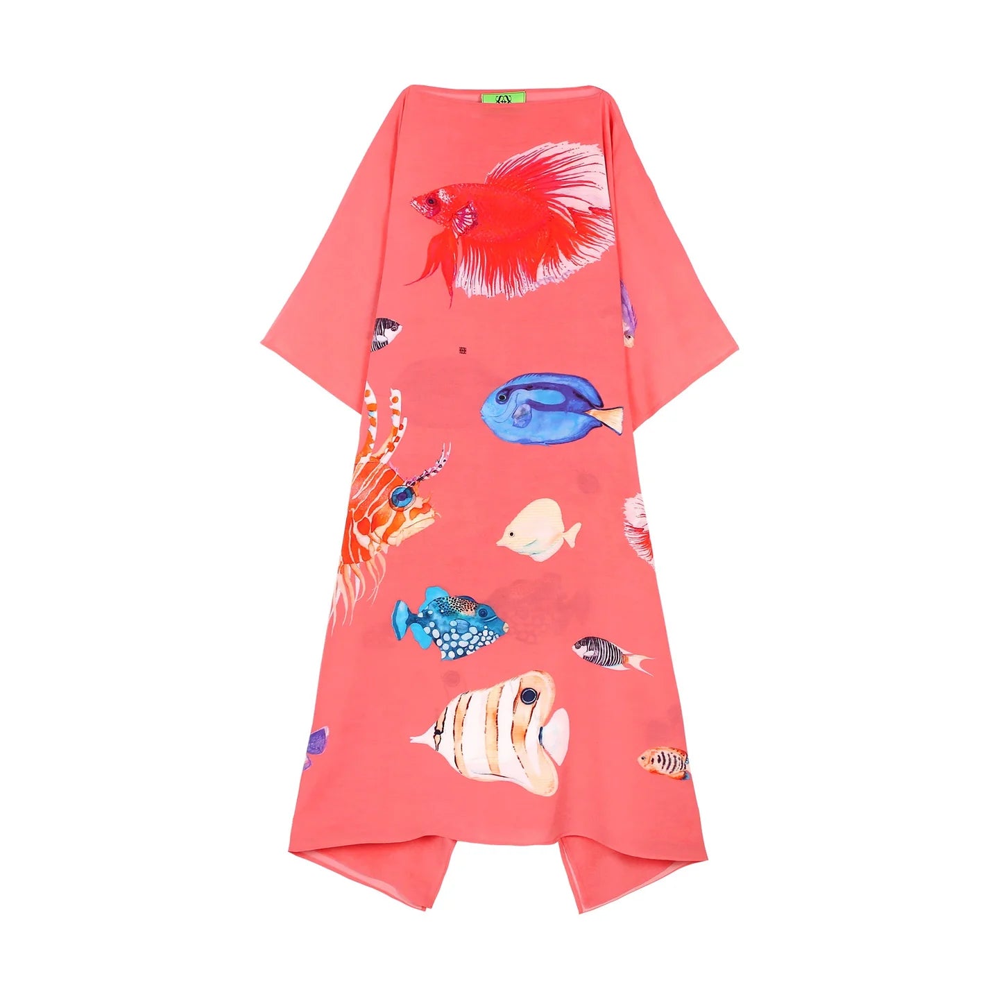 Fish Tale Silk Tunic