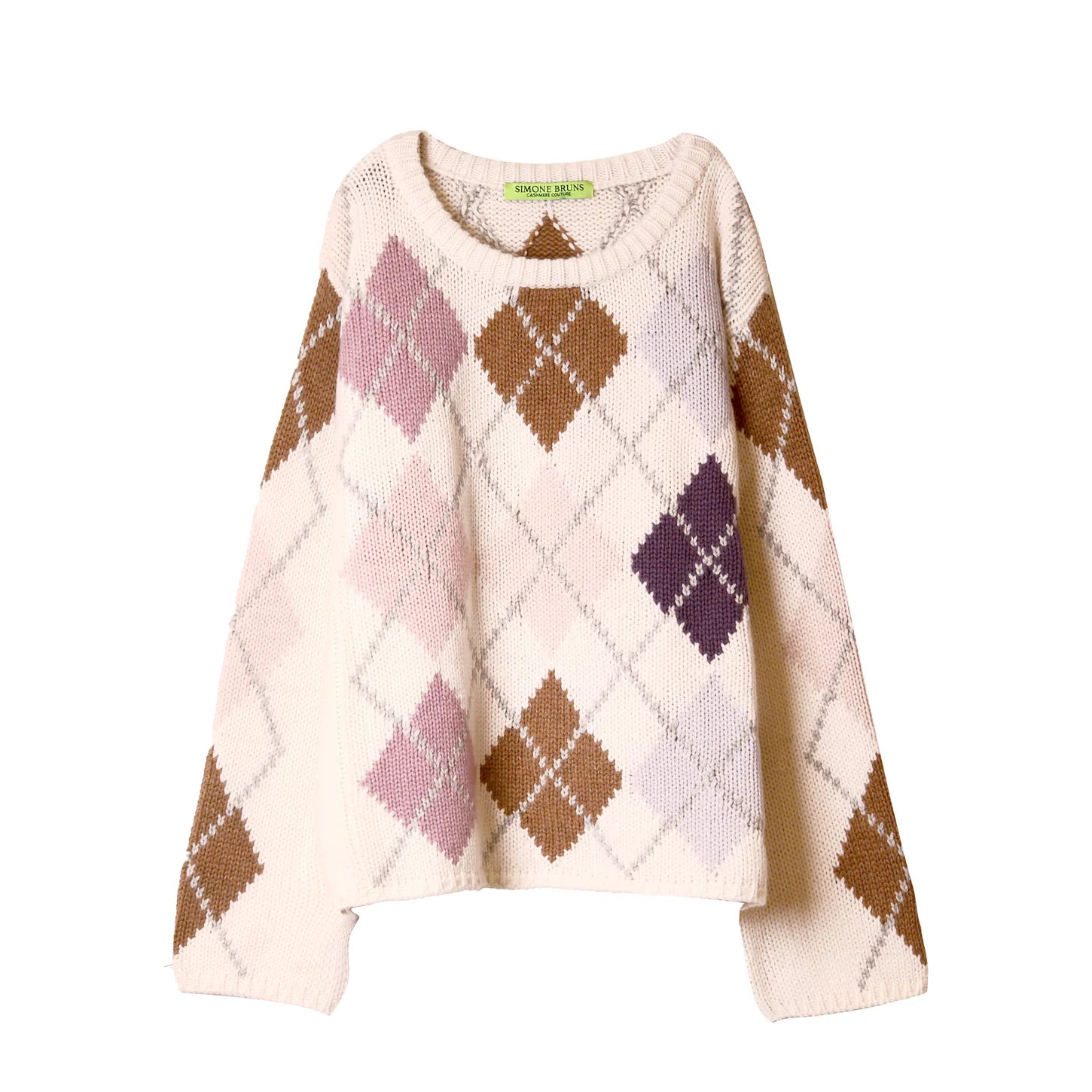 COOL ISCHGL EXTRA DIAMOND SWEATER - 100% Cashmere
