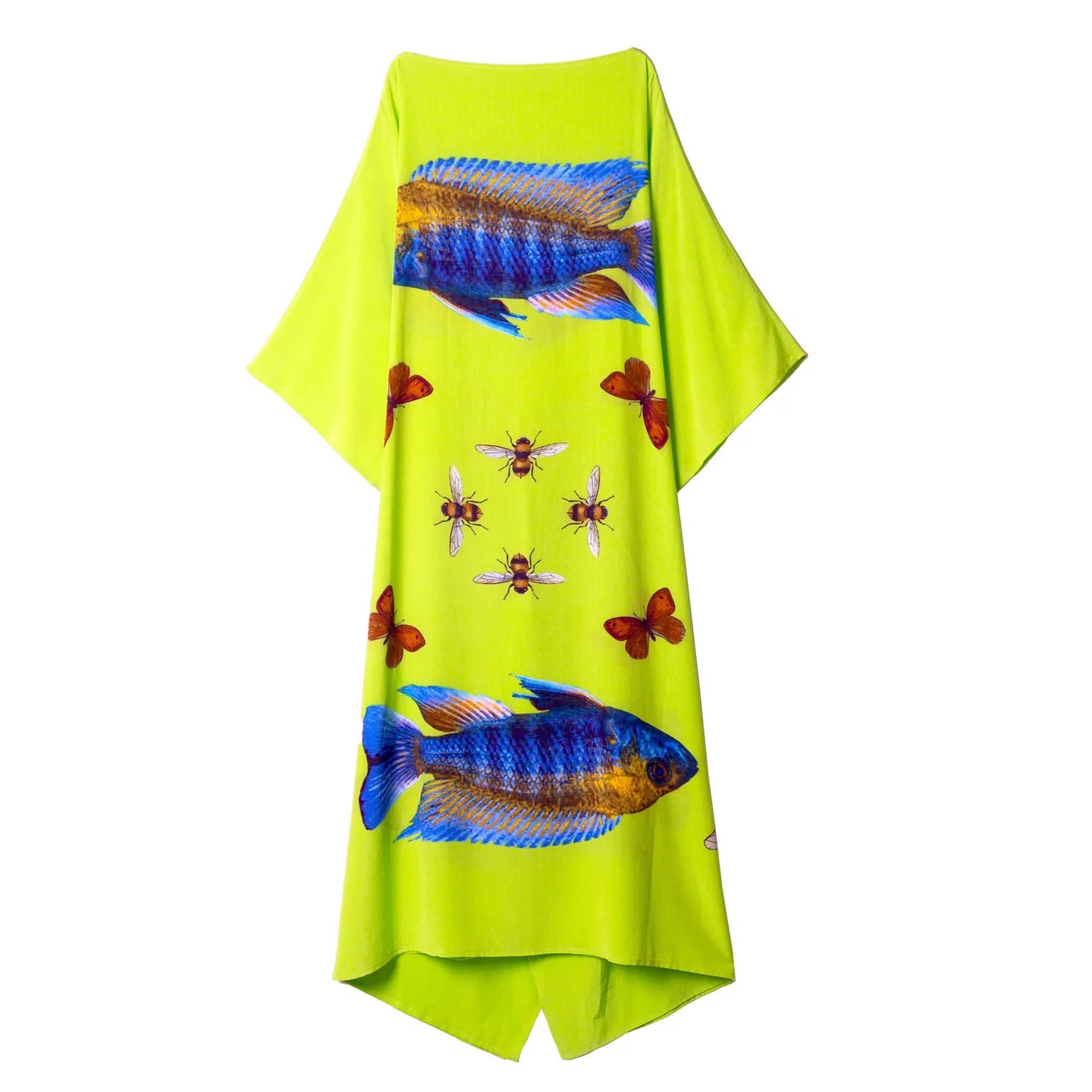 Butterfly Fish Silk Tunic