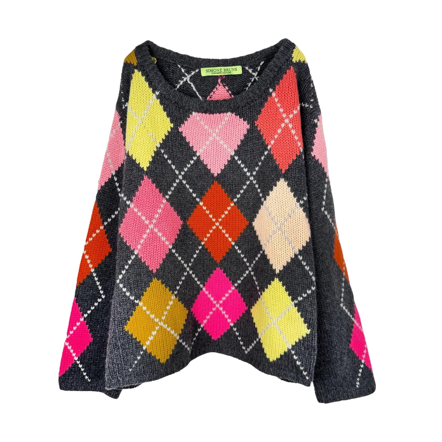 COOL ISCHGL EXTRA DIAMOND SWEATER - 100% Cashmere