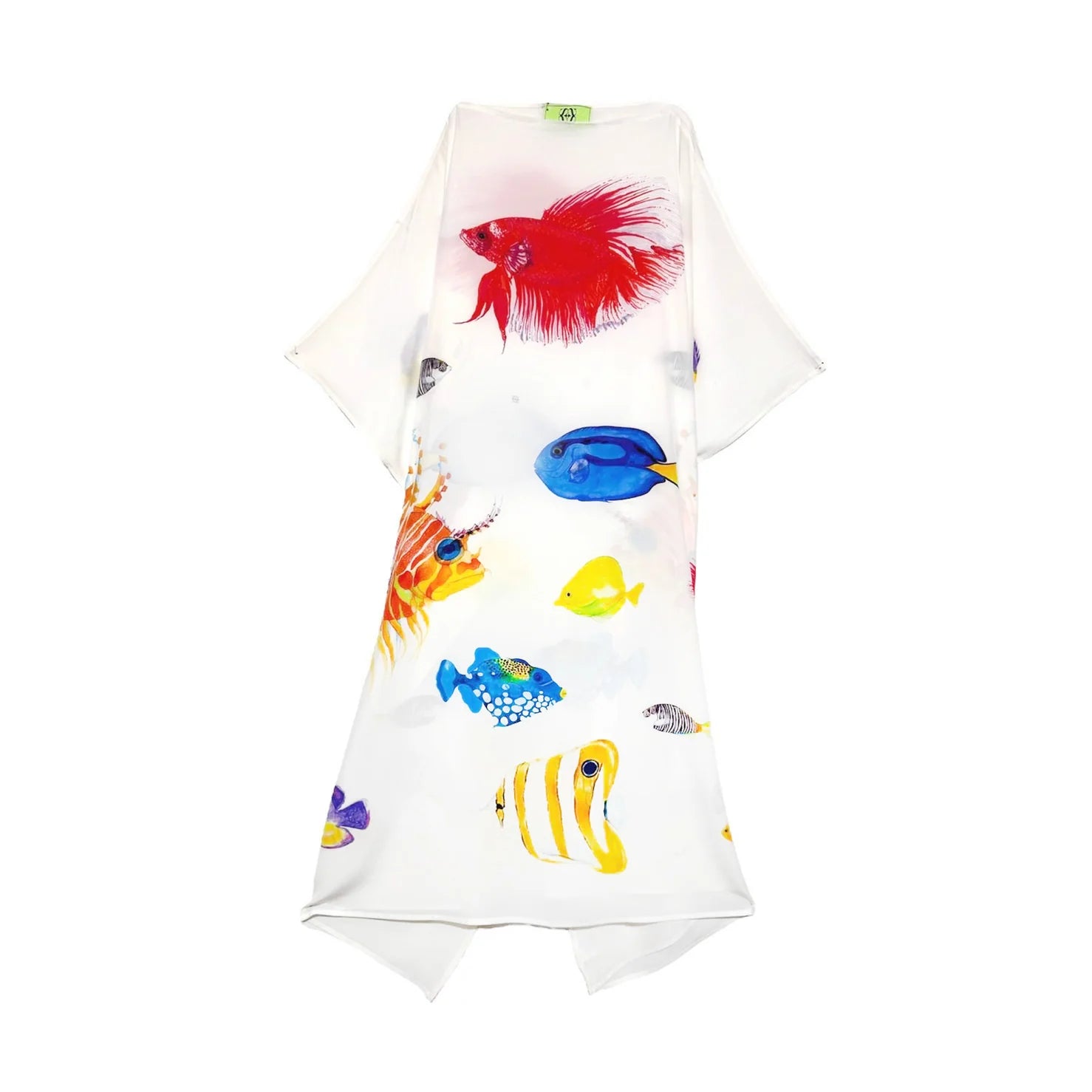 Fish Tale Silk Tunic